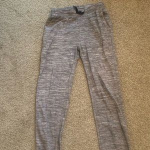 Grey sweatpants